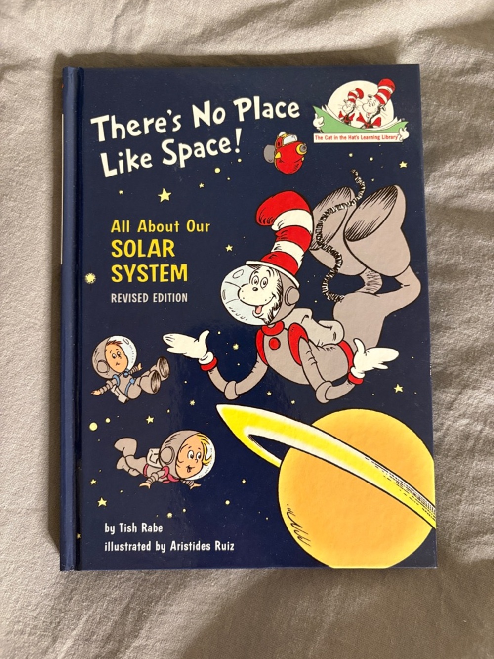 Dr. Seuss Navy & Yellow "There's No Place Like Space!" By: Tish Rabe